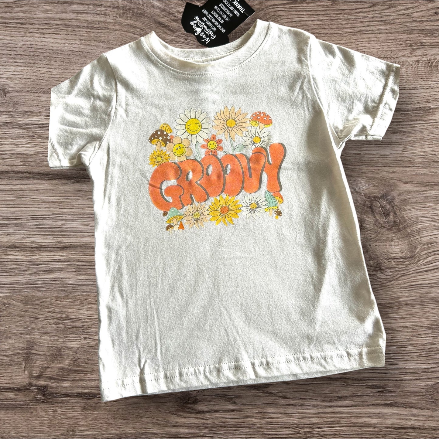 "Groovy" Toddler Tee