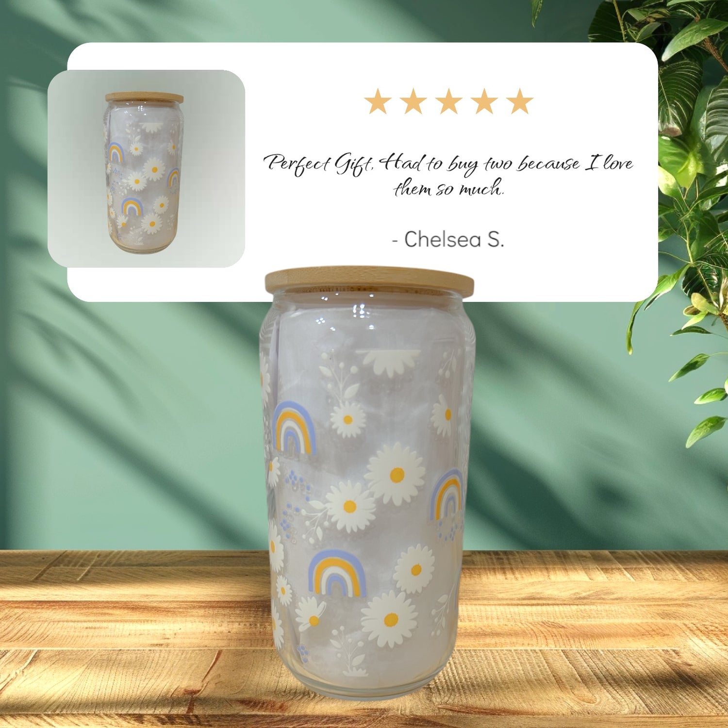 16oz. Glass Can Tumblers